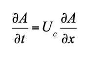 1 Dimensional Advection Equation